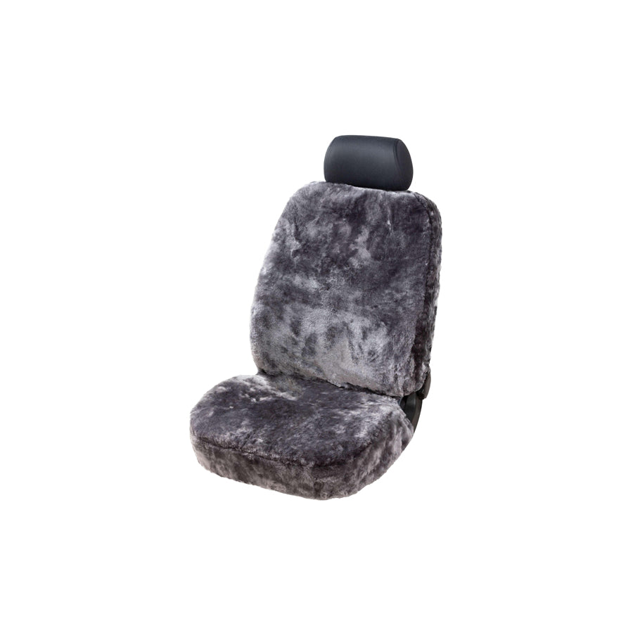 WALSER Monette 20010 Car seat cover Anthracite, Sheepskin, Front