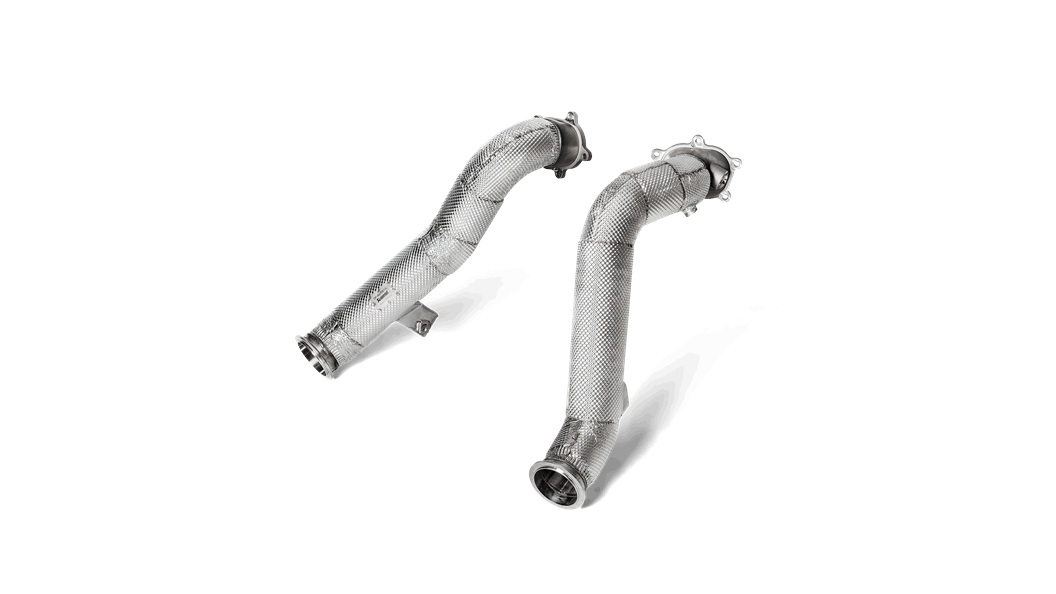 Akrapovic Audi C7 RS6 Avant Downpipe Set (SS) - Duco Car Parts UK