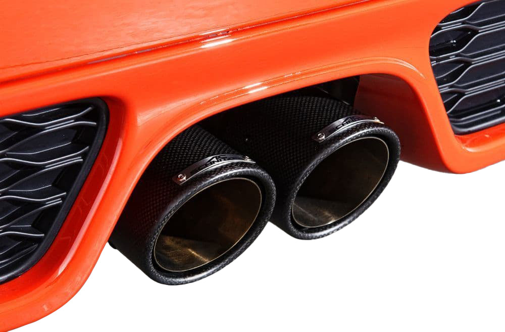 AC Schnitzer MINI F55 F56 F57 90mm Sport Carbon Fibre Tailpipe Set (Cooper S, Cooper SD & JCW)