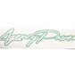 Agency Power Cursive Stickers