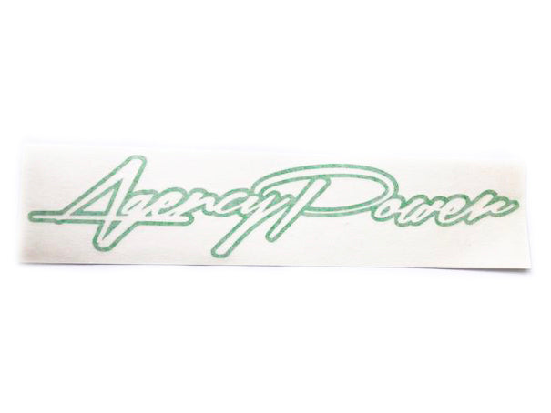 Agency Power Cursive Stickers