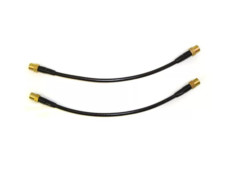 Agency Power AP-A4-405 Front Steel Braided Brake Lines Audi A4 B6 | B7 02-08 | Duco Car Parts UK Car Parts