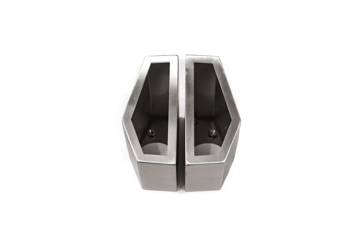 Agency Power AP-BRP-X3-170-TIP-SIL Silver Exhaust Tip Set for AP Exhaust ONLY Can-Am Maverick X3 Turbo | Duco Car Parts UK Car Parts