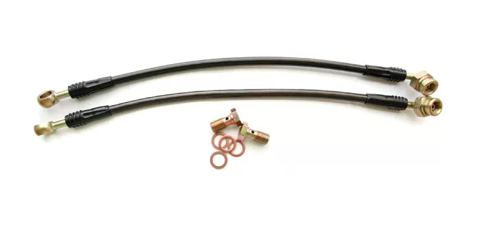 Agency Power AP-CT9A-410 Rear Steel Braided Brake Lines Mitsubishi EVO VIII 03-05 | Duco Car Parts UK Car Parts