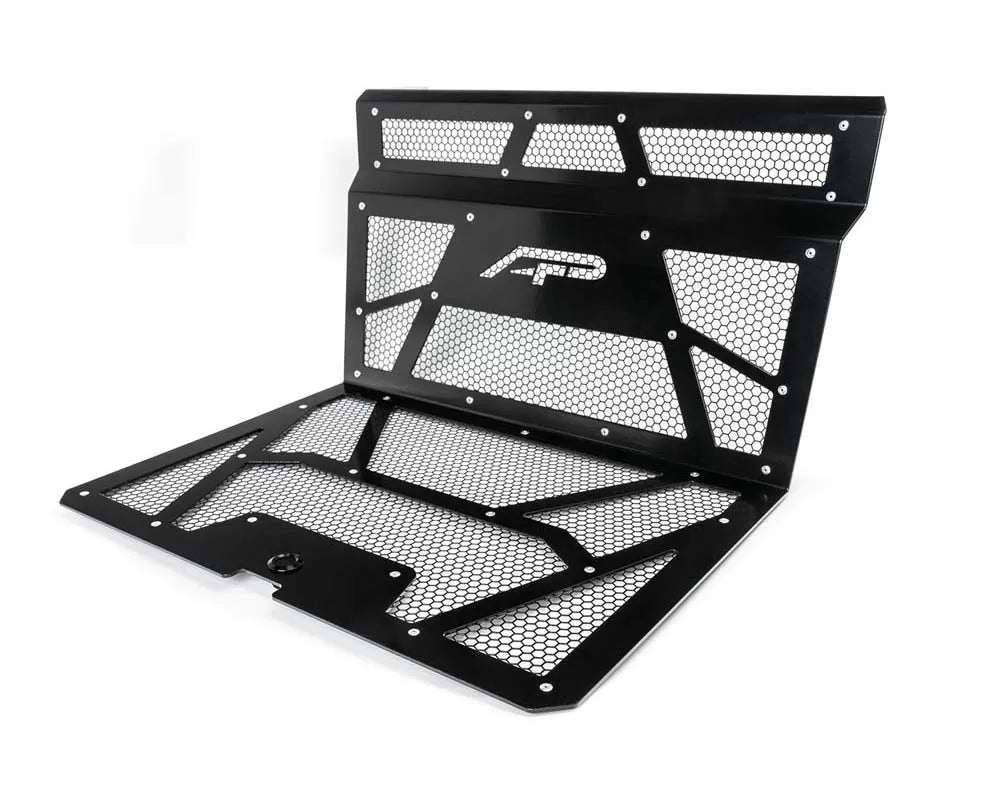 Agency Power AP-RZR-111-FGB-MGBLK Vented Engine Cover Gloss Black | Gloss Black Polaris RZR XP 1000 | XP Turbo | Duco Car Parts UK Car Parts