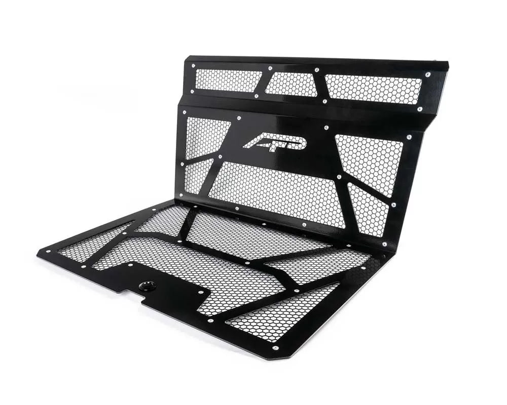 Agency Power AP-RZR-111-FGB-MMBLK Vented Engine Cover Gloss Black | Matte Black Polaris RZR XP 1000 | XP Turbo | Duco Car Parts UK Car Parts