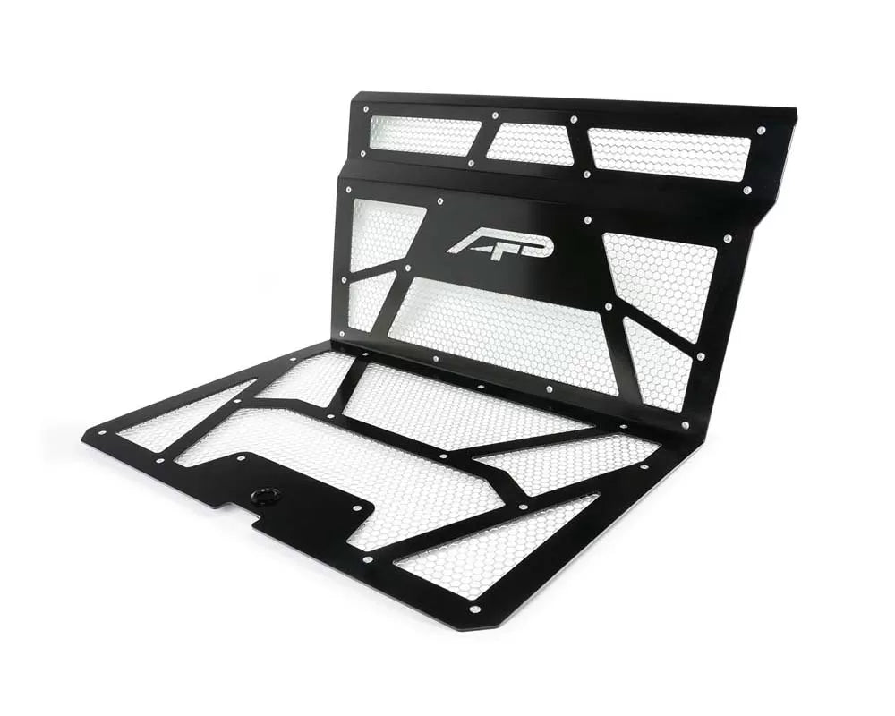 Agency Power AP-RZR-111-FGB-MRAW Vented Engine Cover Gloss Black | Raw Polaris RZR XP 1000 | XP Turbo | Duco Car Parts UK Car Parts