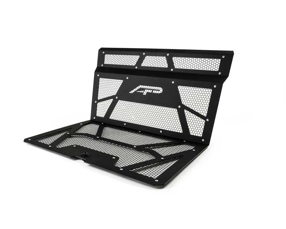Agency Power AP-RZR-111-FMB-MGBLK Vented Engine Cover Matte Black | Gloss Black Polaris RZR XP 1000 | XP Turbo | Duco Car Parts UK Car Parts
