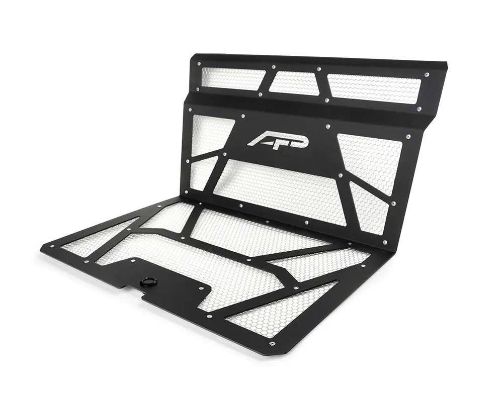 Agency Power AP-RZR-111-FMB-MRAW Vented Engine Cover Matte Black | Raw Polaris RZR XP 1000 | XP Turbo | Duco Car Parts UK Car Parts