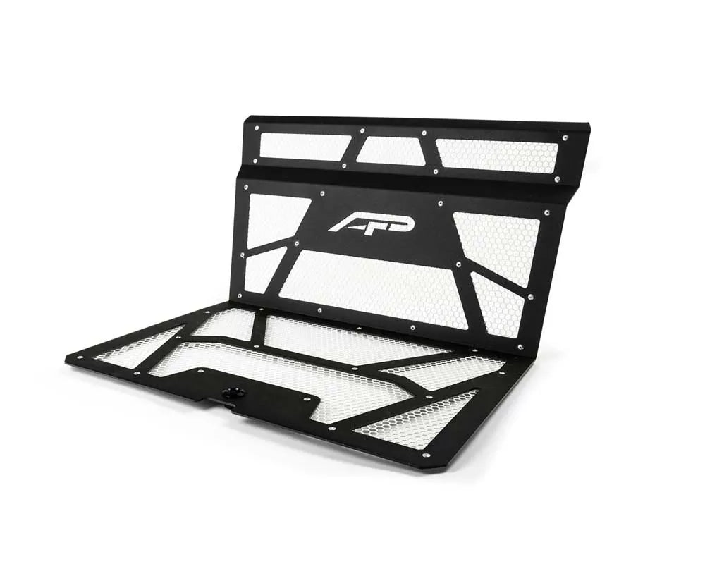 Agency Power AP-RZR-111-FMB-MWHT Vented Engine Cover Matte Black | White Polaris RZR XP 1000 | XP Turbo | Duco Car Parts UK Car Parts