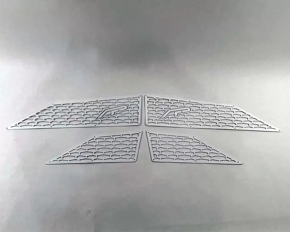 Agency Power AP-RZR-655-WHT Aluminum Side Vent Covers White Polaris RZR XP Turbo 2017-2022 | Duco Car Parts UK Car Parts