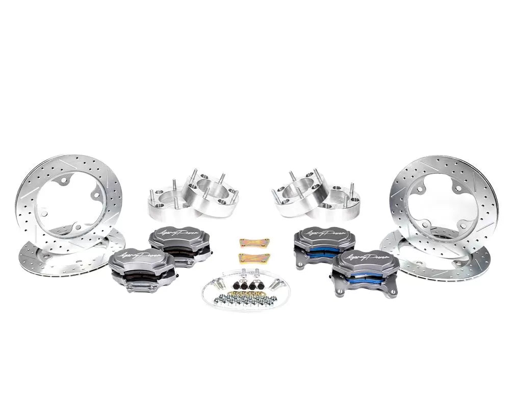 Agency Power AP-RZR-460-GRY Big Brake Kit Front and Rear Graphite Gray Polaris RZR Turbo | Duco Car Parts UK Car Parts