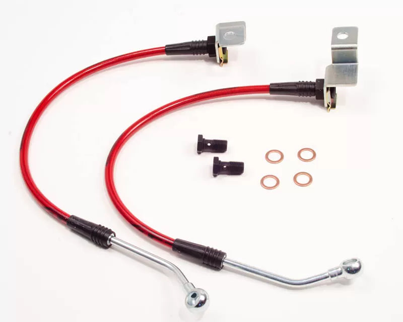 Agency Power AP-SRT4-405 Front Steel Braided Brake Lines Dodge SRT-4 03-05 | Duco Car Parts UK Car Parts