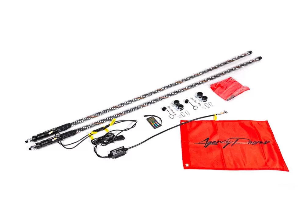 Agency Power AP-UNI-715 Pair Universal LED Whip UTV Jeep -  SALE | Duco Car Parts UK Car Parts