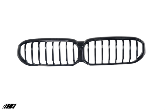 AUTOID G30 G31 LCI Gloss Black Single Slat Kidney Grilles (Inc. 518d, 520i, 540ix & M550dx) - ML Performance UK