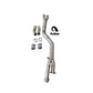 Active Autowerke BMW G80 G82 S58 Signature Single Mid-Pipe Exhaust with G-Brace - Resonated (M3 & M4) - Duco Car Parts UK