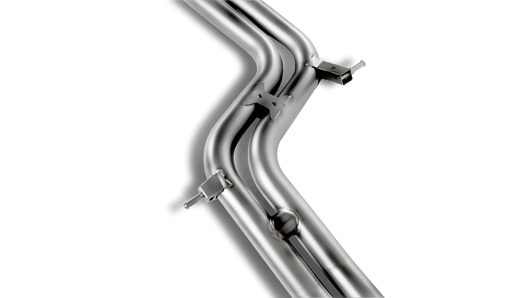 Akrapovic Audi 8T S5 Coupe Stainless Steel Link Pipe - Duco Car Parts UK