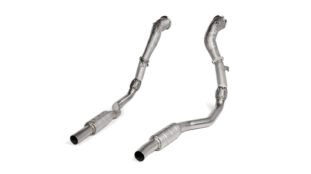 Akrapovic Audi C8 Stainless Steel Downpipe & Link Pipe (RS 6 Avant & RS 7 Sportback) - Duco Car Parts UK