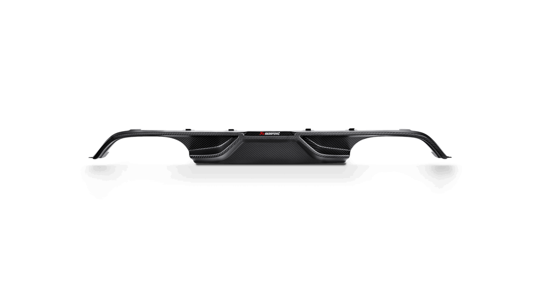 Akrapovic BMW F85 F86 Rear Carbon Fiber Diffuser (X5 M & X6 M) - Duco Car Parts UK