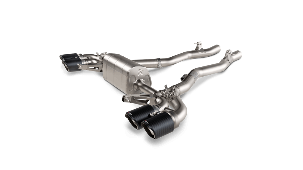 Akrapovic BMW F93 Slip-On Line Titanium Exhaust System OPF GPF (M8 Gran Coupe & M8 Competition Gran Coupe) - Duco Car Parts UK