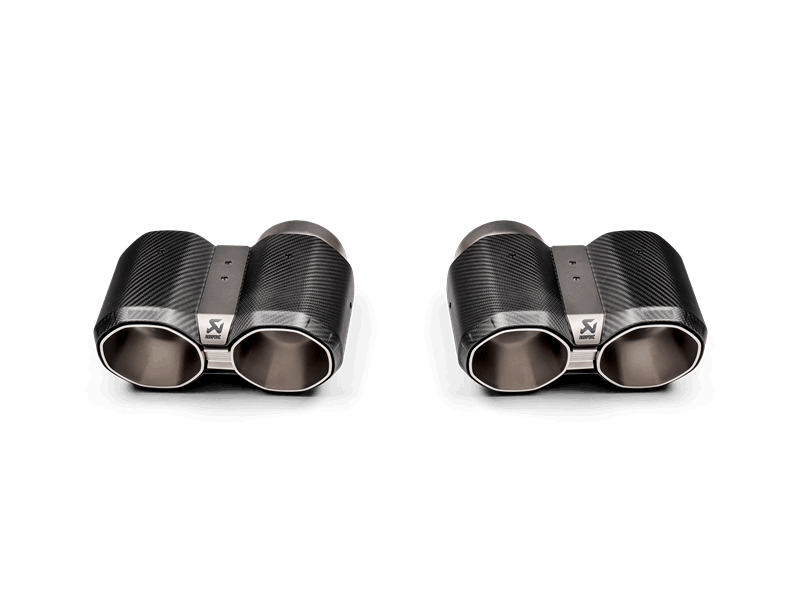 Akrapovic BMW G80 G82 G87 Matte Carbon Tail Pipe Set (Inc. M2, M3 Competition, M4 & M4 Competition)