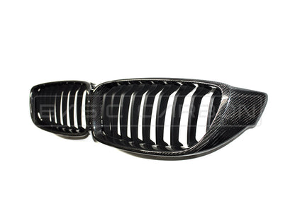 Basic Carbon BMW F32 F80 F82 Gloss Carbon Fibre Kidney Grille (Inc. M3 & M4)