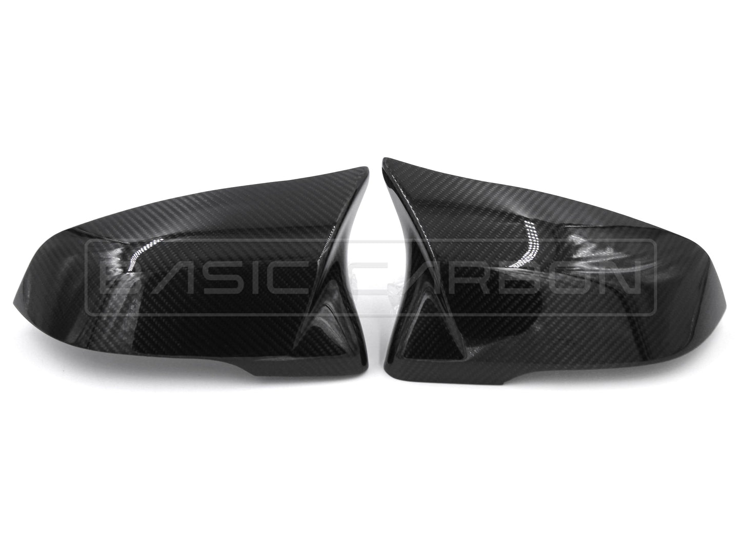 Basic Carbon BMW Toyota Carbon Fibre / Gloss Black Mirror Covers (Inc. F40 M135iX, G29 Z4 and A90 Supra)