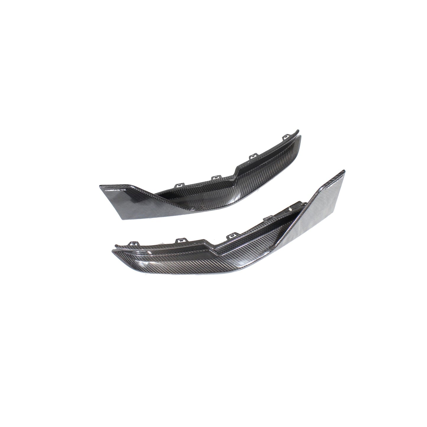 Basic Carbon BMW G82 G83 M Performance Style Carbon Fibre Rear Bumper Winglets (M4 & M4 Competition) - Duco Car Parts UK