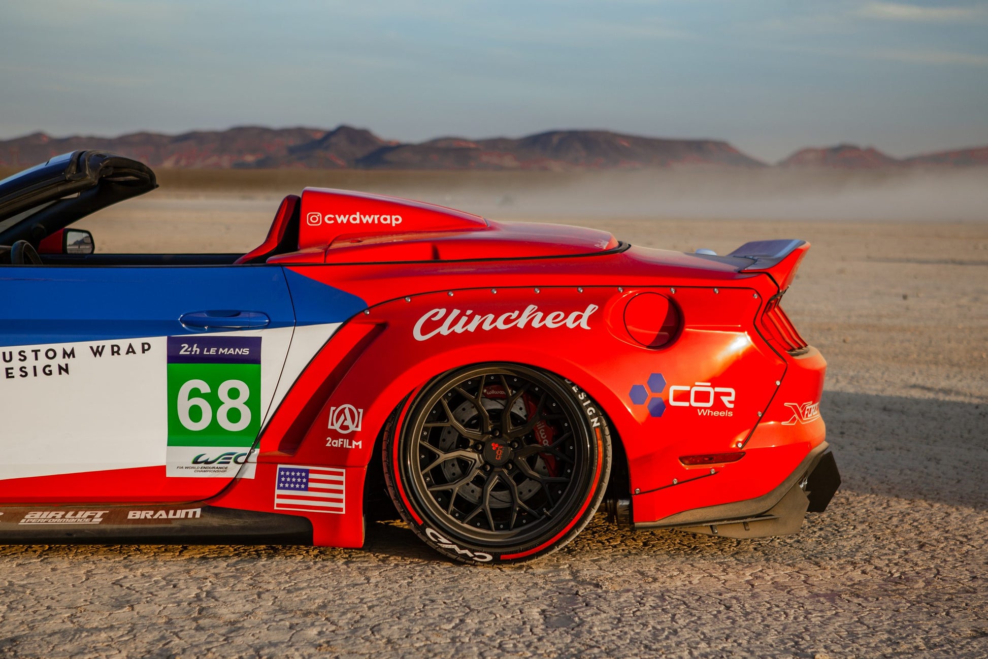 Clinched S550 2015+ Ford Mustang Spider Top | Duco Car Parts UK Car Parts