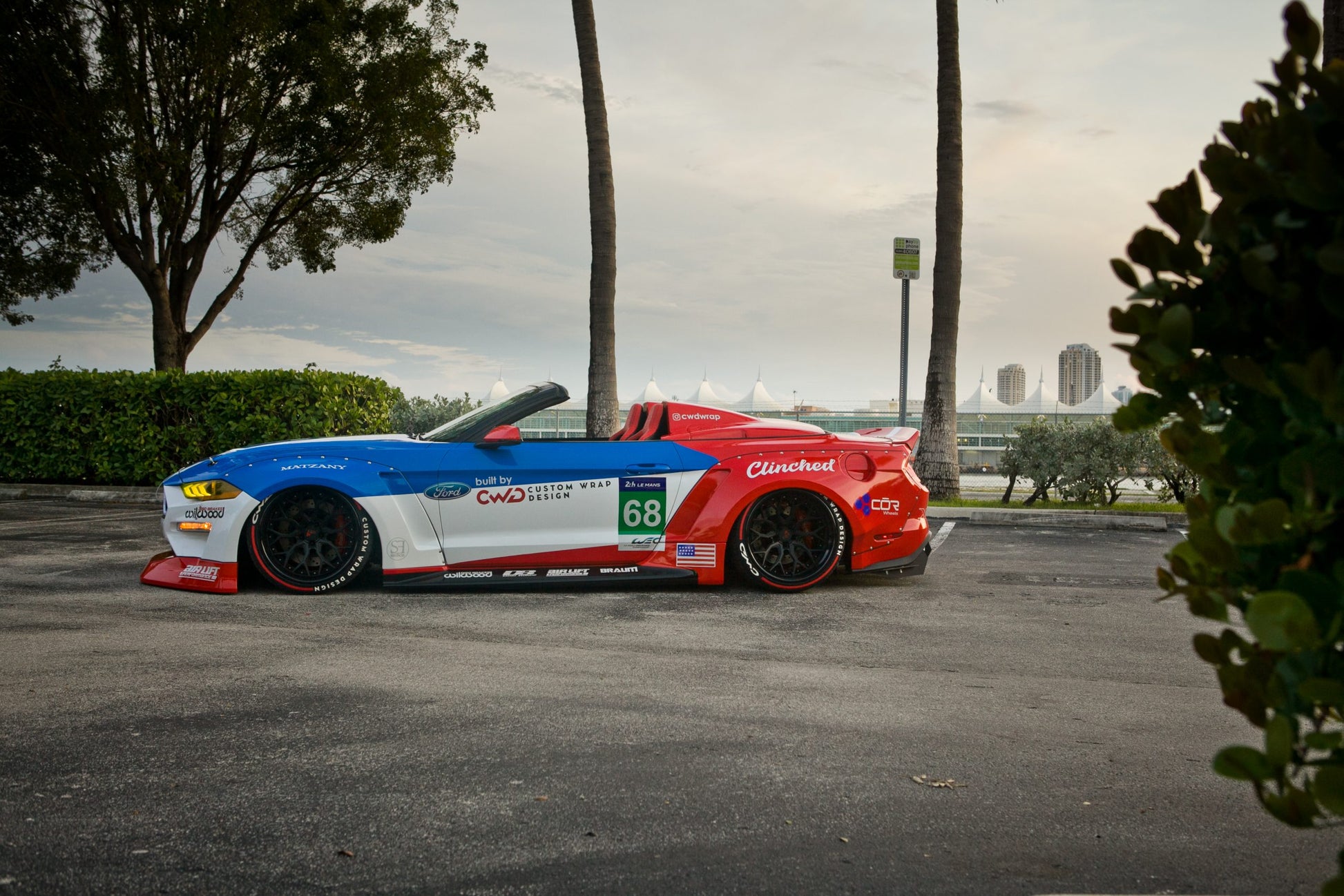 Clinched S550 2015+ Ford Mustang Spider Top | Duco Car Parts UK Car Parts