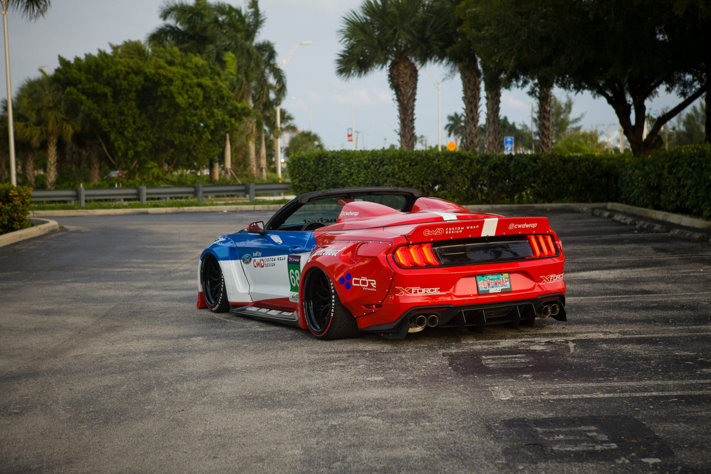 Clinched S550 2015+ Ford Mustang Spider Top | Duco Car Parts UK Car Parts