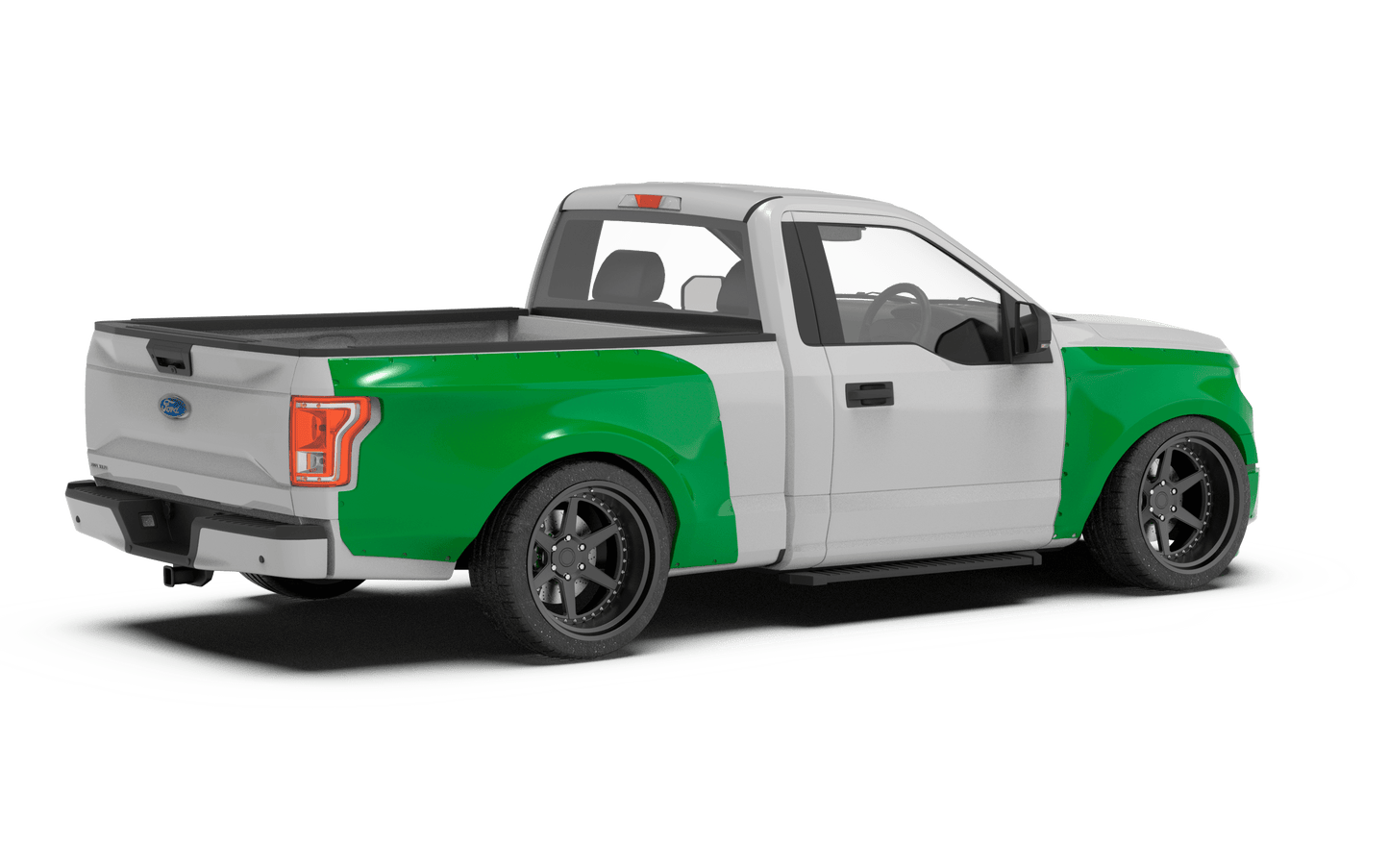 Clinched Ford F-150 (6.5 bed) Widebody Kit