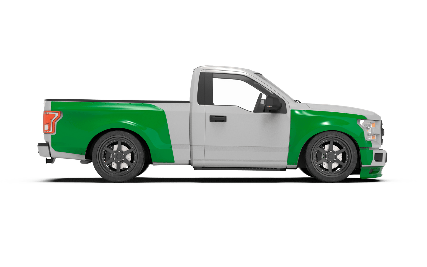 Clinched Ford F-150 (6.5 bed) Widebody Kit