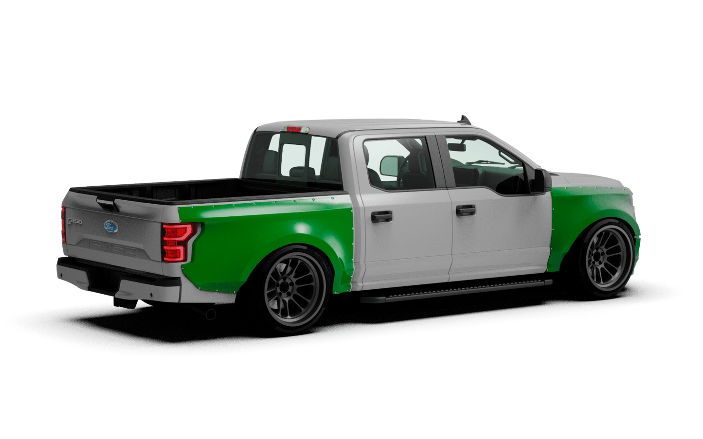 Clinched Ford F-150 (5.5 bed) Widebody Kit