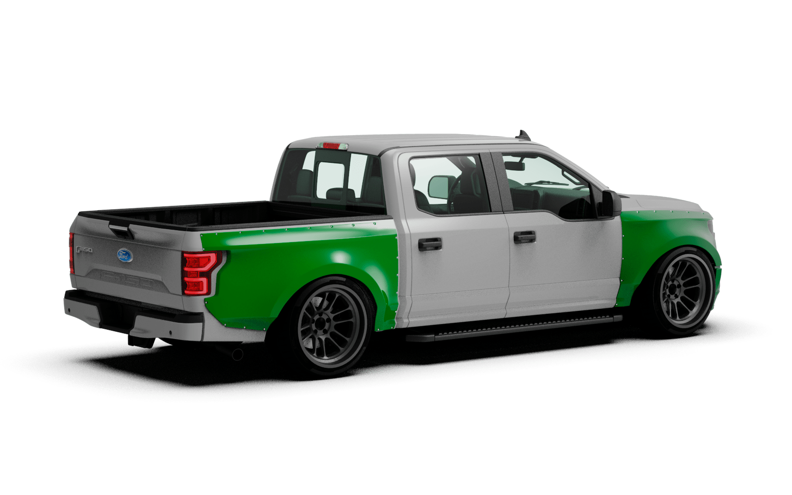Clinched Ford F-150 (5.5 bed) Widebody Kit