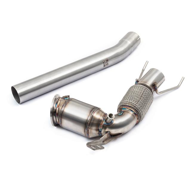 Cobra BMW N55 F40 M135ix Front Downpipe Sports Cat / De-Cat To Cobra Sport Performance Exhaust Package