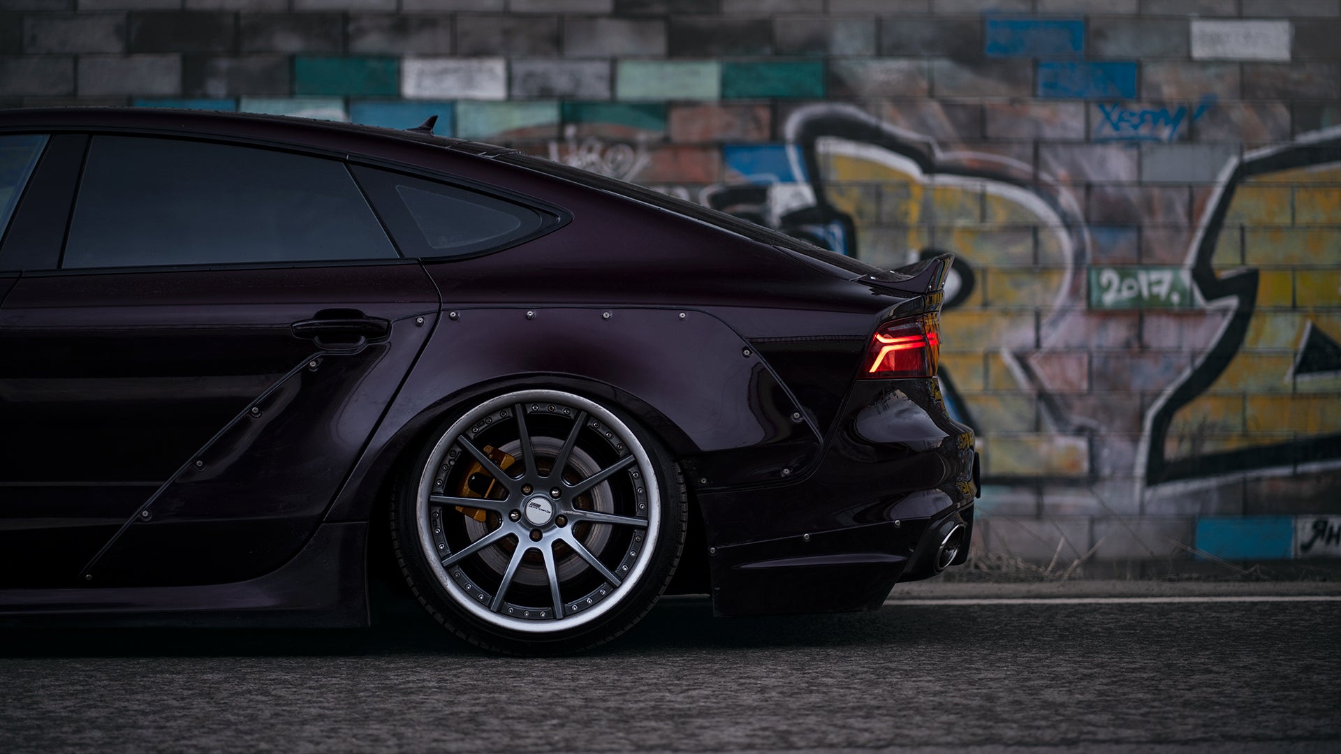 Clinched Audi A7 S7 Ducktail Spoiler