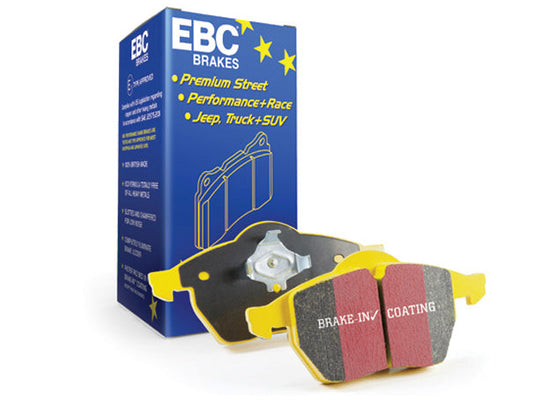 EBC Audi Lamborghini Volkswagen Front Yellowstuff Brake Pads (Inc. R8, RS4, RS6 & Gallardo) - Brembo Caliper | Duco Car Parts UK