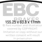 EBC Audi B9 Yellowstuff 4000 Series Front Sport Brake Pads & Slotted And Dimpled Sport Discs Kit - ATE Caliper (A4 & A5) | ML Performance UK