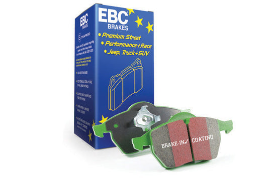 EBC Audi C5 A6 Greenstuff 2000 Series Sport Front Brake Pads - ATE Caliper | Duco Car Parts UK