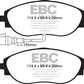 EBC Audi Seat Skoda Volkswagen Yellowstuff 4000 Series Front Sport Brake Pads & BSD Series Sport Discs Kit - TRW Caliper (Inc. 8S TTS, 5F Leon Cupra, 5E Octavia & MK7 Golf R) | ML Performance UK