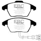 EBC Audi Seat Skoda Volkswagen Yellowstuff 4000 series Front Sport Brake Pads & Premium OE Replacement Plain Discs Kit To Fit Front - ATE Caliper (Inc. 8V A3, 1P Leon, 1Z Octavia & MK6 Golf) | ML Performance UK