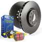 EBC Audi Seat Skoda Volkswagen Yellowstuff 4000 series Front Sport Brake Pads & Premium OE Replacement Plain Discs Kit To Fit Front - ATE Caliper (Inc. 8V A3, 1P Leon, 1Z Octavia & MK6 Golf) | ML Performance UK