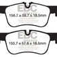 EBC BMW F20 F21 F22 F23 Yellowstuff 4000 Series Front Sport Brake Pads & Premium OE Replacement Plain Discs Kit - ATE Caliper (Inc. 116i, 114i, 118i & 218i) | ML Performance UK