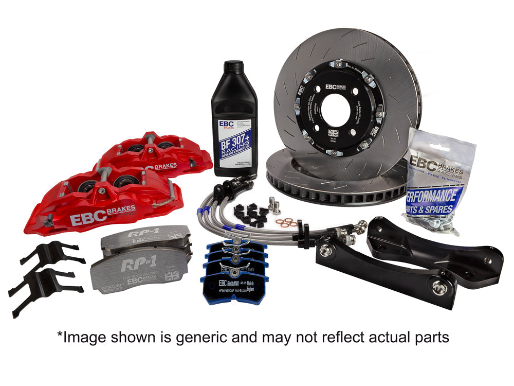 EBC Hyundai Apollo Balanced Big Brake Kit With Apollo-4 Calipers & Yellowstuff Pads (i30 N & Kona N) - ML Performance UK