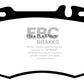 EBC Mercedes-Benz W203 CL203 C209 R171 Yellowstuff 4000 Series Front Sport Brake Pads & USR Slotted Disc Kit - Brembo Caliper (Inc. C320, E300, S320 & SL280) | ML Performance UK