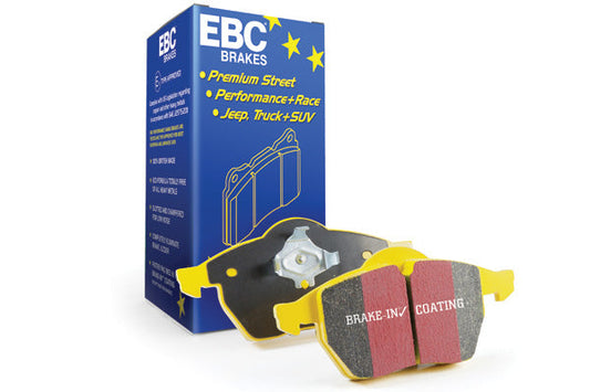 EBC Porsche 996 911 Yellowstuff Street and Track Front Brake Pads - Brembo Caliper | Duco Car Parts UK