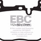 EBC BMW F30 F32 Yellowstuff Street/Track Rear Brake pads for ATE Caliper (330i, 335i, 340i & 435i)