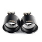 ECS VW MK7.5 Golf GTI 4" OE Fit Black Chrome Exhaust Tips - Pair - ML Performance UK