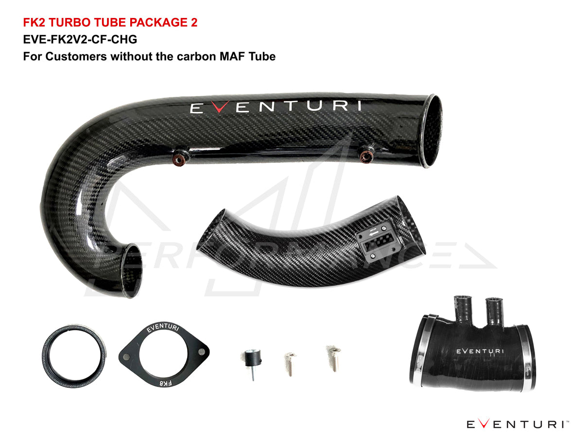 Eventuri Honda FK2 Civic Type R Turbo Tube Package